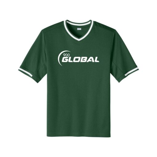 900 Global Bowling V Neck Baseball Jersey - Image 4