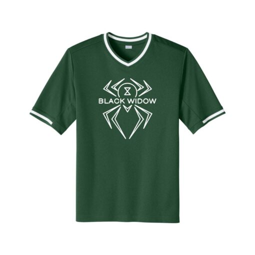 Hammer Black Widow Bowling V Neck Baseball Jersey - Image 4