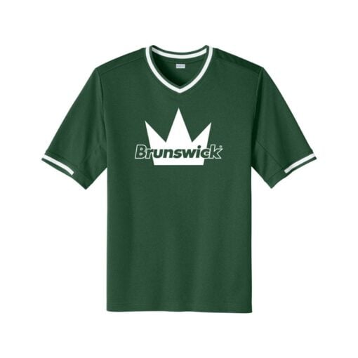 Brunswick Bowling V Neck Baseball Jersey - Image 5