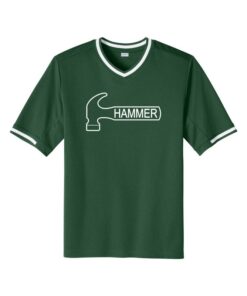 Hammer Bowling V Neck Baseball Jersey
