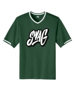 Swag Bowling V Neck Baseball Jersey