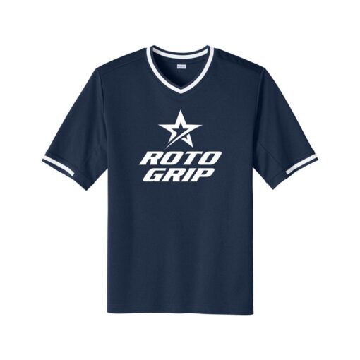 Roto Grip Bowling V Neck Baseball Jersey - Image 3