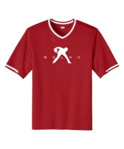 Alternative view of Belmo Bowling V Neck Baseball Jersey