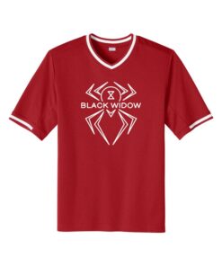 Hammer Black Widow Bowling V Neck Baseball Jersey