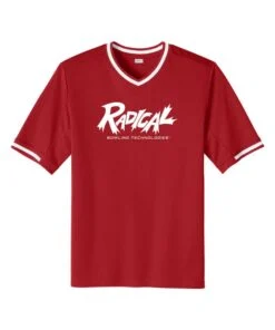 Alternative view of Radical Bowling V Neck Baseball Jersey