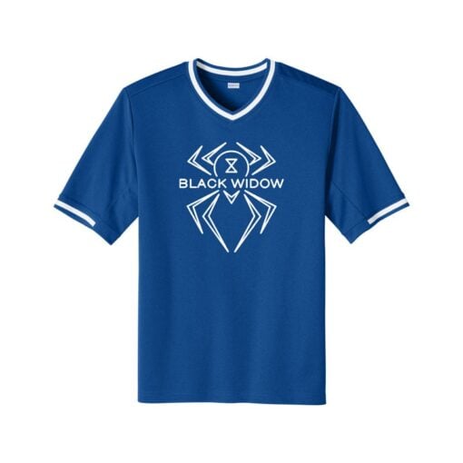 Hammer Black Widow Bowling V Neck Baseball Jersey - Image 2