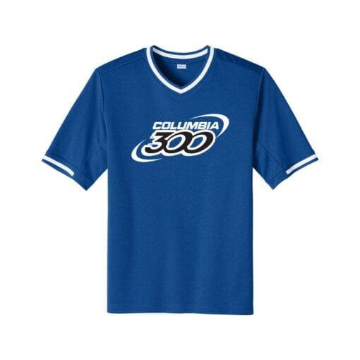 Columbia 300 Bowling V Neck Baseball Jersey - Image 2