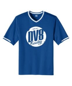 Alternative view of DV8 Bowling V Neck Baseball Jersey