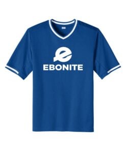 Ebonite Bowling V Neck Baseball Jersey