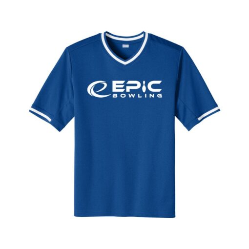 Epic Bowling V Neck Baseball Jersey - Image 2