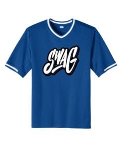 Alternative view of Swag Bowling V Neck Baseball Jersey