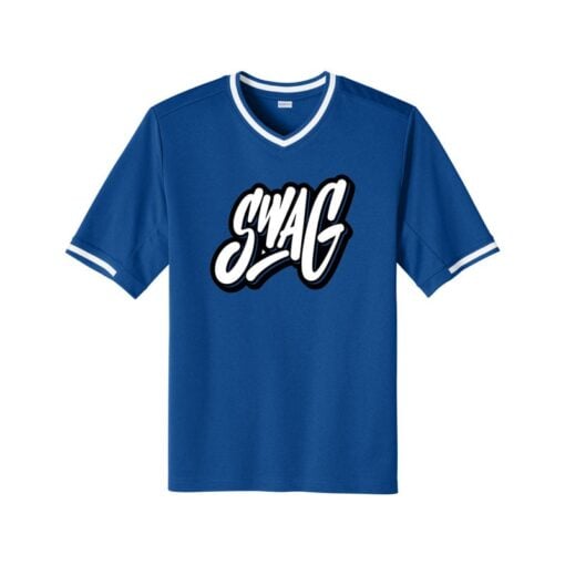 Swag Bowling V Neck Baseball Jersey - Image 2