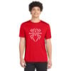 Hammer Black Widow Men’s UV Pro Bowling Tee - Image 2