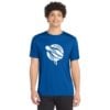12Bagger Men’s UV Pro Bowling Tee - Image 2