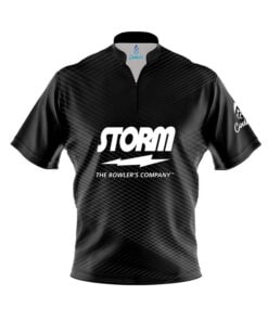 Storm Lucky Quick Ship CoolWick Sash Zip Bowling Jersey