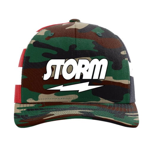 Richardson American Flag Storm Bowling Hat - Image 3