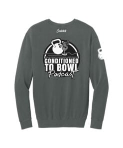 Alternative view of Conditioned to Bowl Podcast Heather D'Errico Lightweight Crewneck Sweatshirt