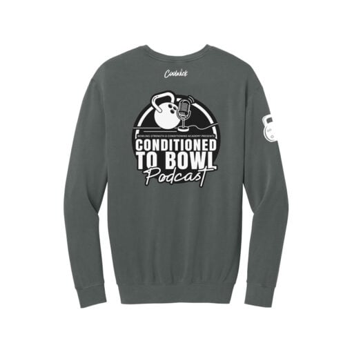 Conditioned to Bowl Podcast Heather D'Errico Lightweight Crewneck Sweatshirt - Image 2