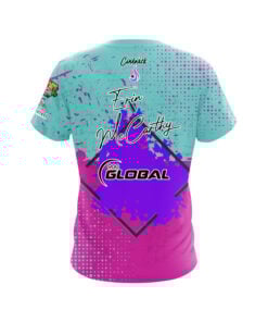 Alternative view of 900 Global Erin McCarthy Miami Vice CoolWick Bowling Jersey