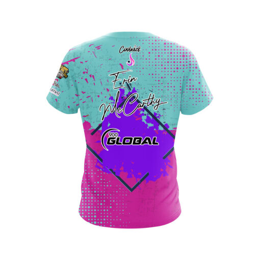 900 Global Erin McCarthy Miami Vice CoolWick Bowling Jersey - Image 2