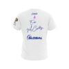 900 Global Erin McCarthy Solid White Blue Dot CoolWick Bowling Jersey - Image 2