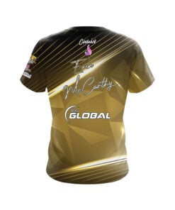 Alternative view of 900 Global Erin McCarthy Gold Lux CoolWick Bowling Jersey