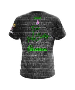Alternative view of 900 Global Erin McCarthy Green Brick CoolWick Bowling Jersey
