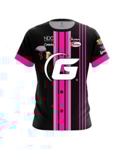 900 Global Erin McCarthy Pink Flamingo CoolWick Bowling Jersey