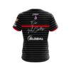 900 Global Erin McCarthy Red Stripe CoolWick Bowling Jersey - Image 2