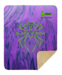 Alternative view of Hammer Black Widow 3.0 Dynasty Sherpa Lined Throw Blanket