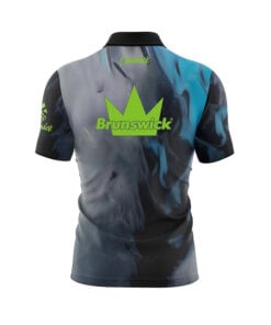 Alternative view of Brunswick Strategy Fast Track CoolWick Bowling Jersey