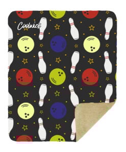 Alternative view of CoolWick Rally Sherpa Lined Throw Blanket