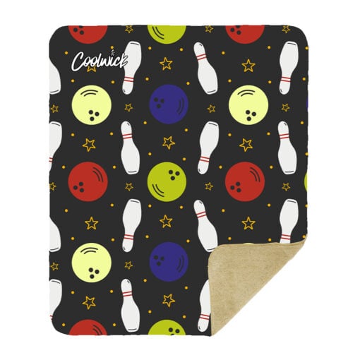 CoolWick Rally Sherpa Lined Throw Blanket - Image 2