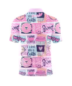 Alternative view of Coffee Love Fast Track CoolWick Bowling Jersey