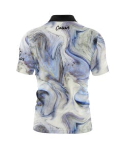 Alternative view of Glacial Flow Fast Track CoolWick Bowling Jersey
