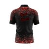 Red Glitter Fast Track CoolWick Bowling Jersey - Image 3
