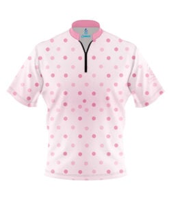 Rose Dot Fast Track CoolWick Bowling Jersey