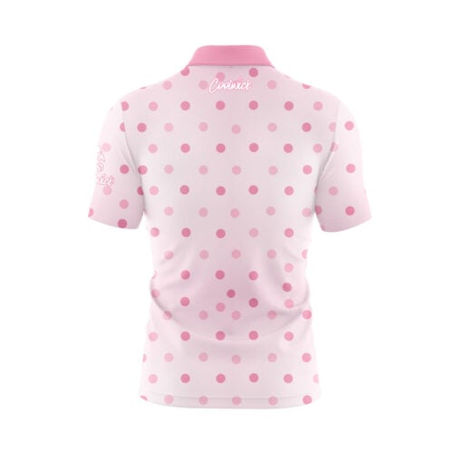 Rose Dot Fast Track CoolWick Bowling Jersey - Image 2