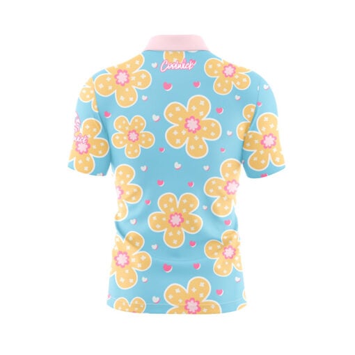 Buttercup Kisses Fast Track CoolWick Bowling Jersey - Image 2