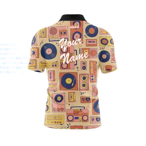 Vintage Music Fast Track CoolWick Bowling Jersey - Image 3