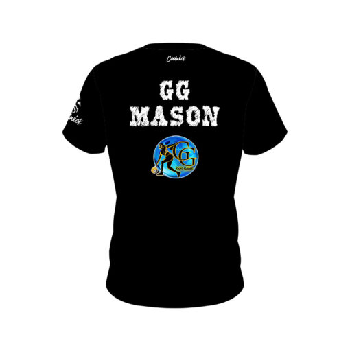Gazmine "GG" Mason Plain Black CoolWick Bowling Jersey - Image 2