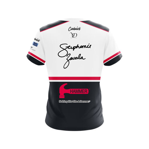 Hammer Stephanie Zavala Dale Inspired CoolWick Bowling Jersey - Image 2