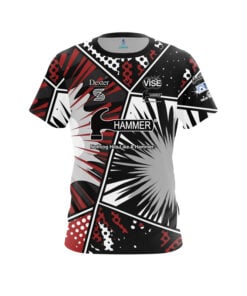 Hammer Stephanie Zavala Red Comic CoolWick Bowling Jersey