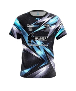 Hammer Stephanie Zavala Cyan Sport Spike CoolWick Bowling Jersey