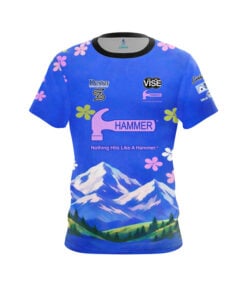 Hammer Stephanie Zavala Flower Mountain CoolWick Bowling Jersey