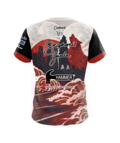 Alternative view of Hammer Stephanie Zavala Brut and Bruschi CoolWick Bowling Jersey