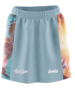 Missy Parkin Bokeh Patel Palms CoolWick Bowling Skort