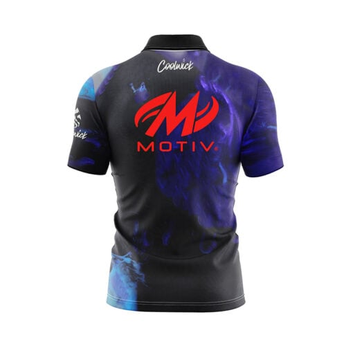 Motiv Venom Hysteria Fast Track CoolWick Bowling Jersey - Image 2