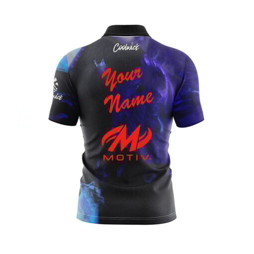 Motiv Venom Hysteria Fast Track CoolWick Bowling Jersey - Image 3