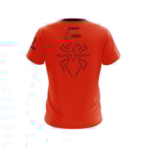 Hammer Black Widow Toxin Pearl CoolWick Bowling Jersey - Image 2